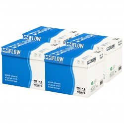 Carta A4 80 gr MM FLOW OFFICE- 20 Risme Per Stampante, Ufficio, Fotocopie, Multiuso - Bianca Carta A4 80 gr MM FLOW OFFICE- 20 Risme Per Stampante, Ufficio, Fotocopie, Multiuso - Bianca