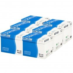 Carta A4 80 gr MM FLOW OFFICE - 30 Risme Per Stampante, Ufficio, Fotocopie, Multiuso - Bianca Carta A4 80 gr MM FLOW OFFICE - 30 Risme Per Stampante, Ufficio, Fotocopie, Multiuso - Bianca