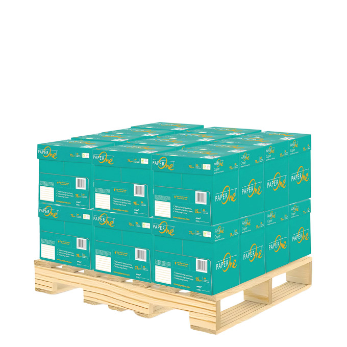 Carta A4 PaperOne 75gr - Bancale 120 risme per fotocopie e stampe professionali Carta A4 PaperOne 75gr - Bancale 120 risme per fotocopie e stampe professionali
