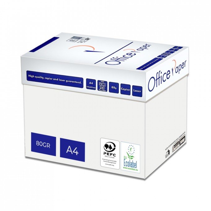 Carta A4 80 gr Office Paper Premium - Pacco 5 risme Carta A4 80 gr Office Paper Premium - Pacco 5 risme