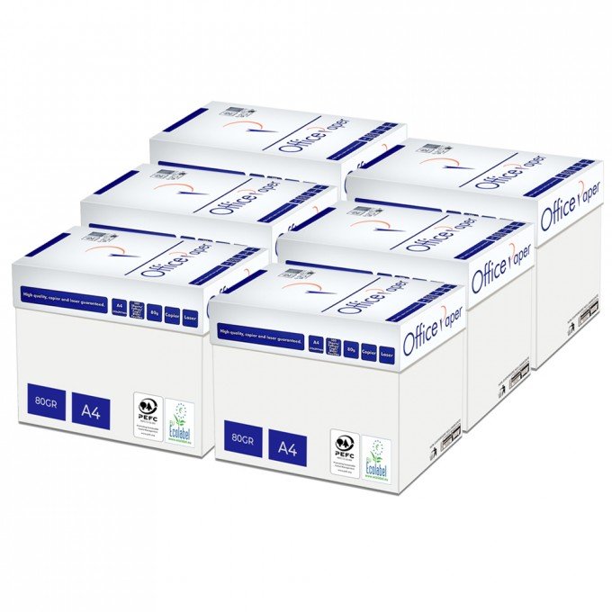 Carta A4 80 gr Office Paper Premium - 30 risme Carta A4 80 gr Office Paper Premium - 30 risme