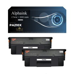 2 Toner Pantum PA-210X CON CHIP nero compatibile 2 Toner Pantum PA-210X CON CHIP nero compatibile