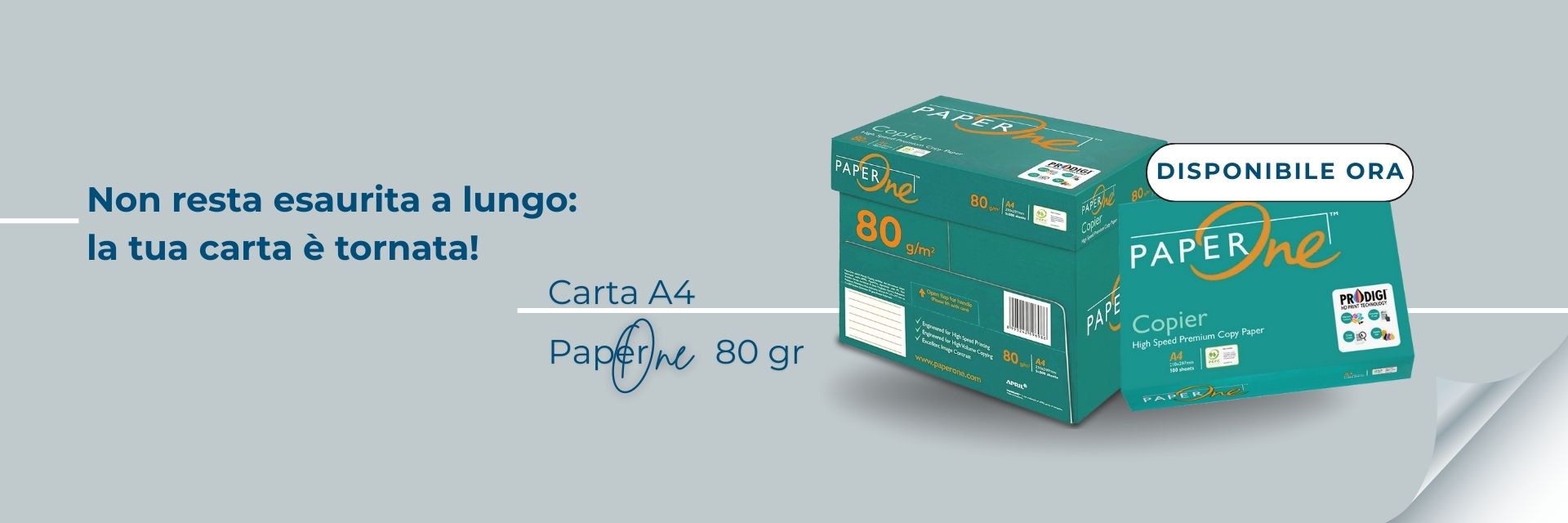 Pacco di carta A4 PaperOne Copier 80 gr