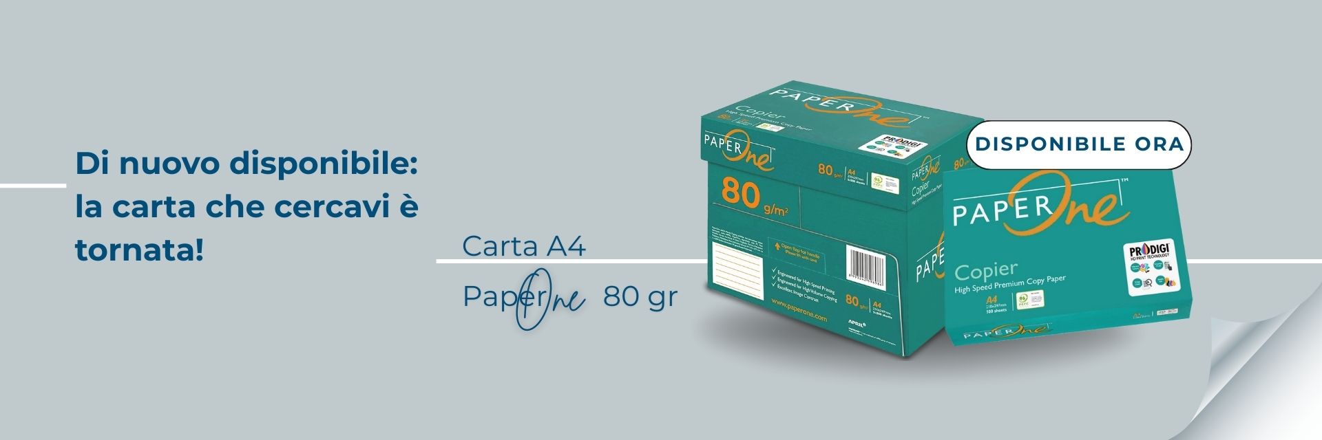 Pacco di carta A4 PaperOne Copier 80 gr