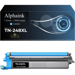 Toner Brother TN-248-C-XL Ciano CON CHIP Compatibile Toner Brother TN-248-C-XL Ciano CON CHIP Compatibile
