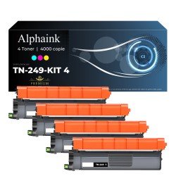 4 Toner Brother TN-249 Nero Ciano Magenta Giallo CON CHIP Compatibile 4 Toner Brother TN-249 Nero Ciano Magenta Giallo CON CHIP Compatibile