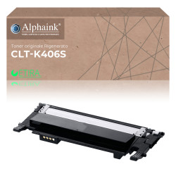 Toner rigenerato da originale Samsung CLT-K406S SU118A Nero