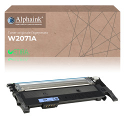 Toner rigenerato da originale HP W2071A 117A Ciano