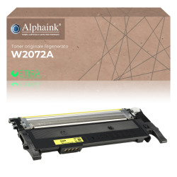Toner rigenerato da originale HP W2072A 117A Giallo