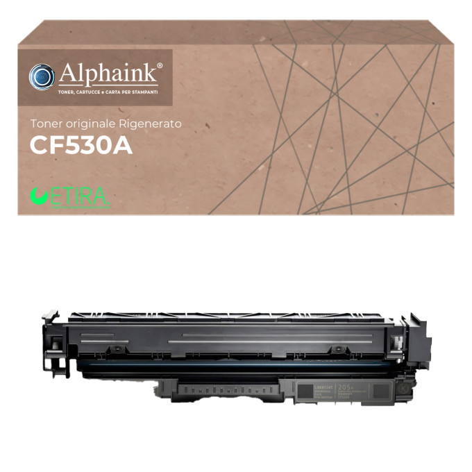 Toner Originale Rigenerato HP 205A CF530A Nero