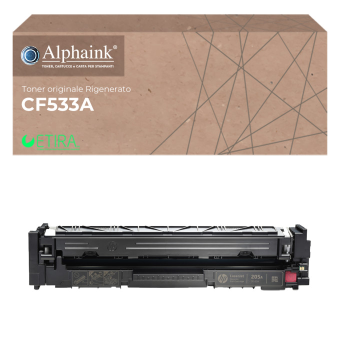 Toner Originale Rigenerato HP 205A CF533A Magenta