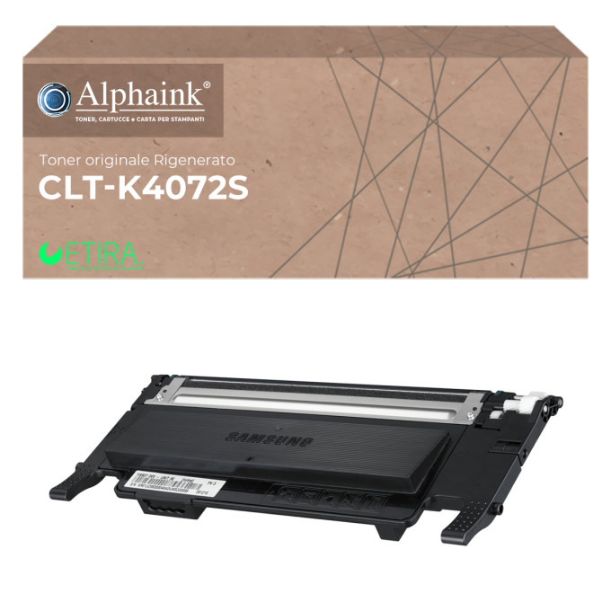 Toner Originale Rigenerato Samsung CLT-K4072S Nero