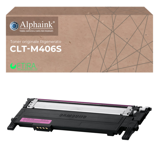 Toner Originale Rigenerato Samsung CLT-M406S SU252A Magenta