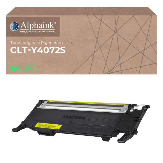 Toner Originale Rigenerato Samsung CLT-Y4072S Giallo
