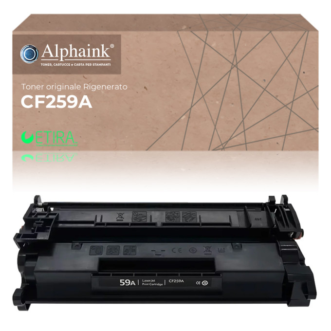 Toner Originale Rigenerato HP 59A CF259A Nero