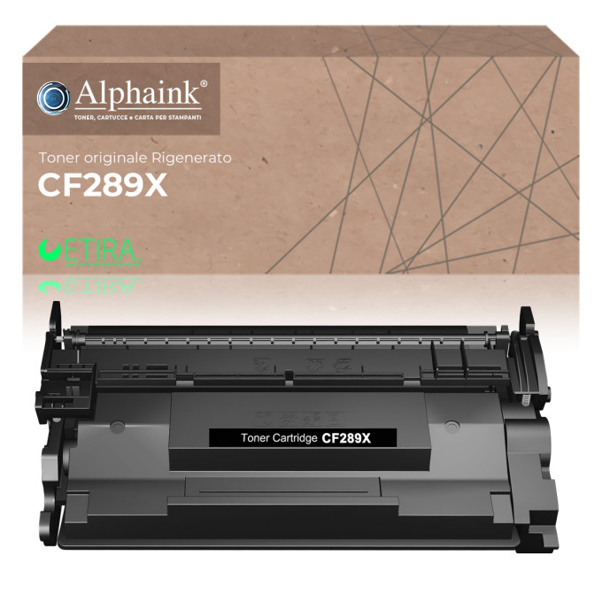 Toner Originale Rigenerato HP 89X CF289X Nero CON CHIP Toner Originale Rigenerato HP 89X CF289X Nero CON CHIP