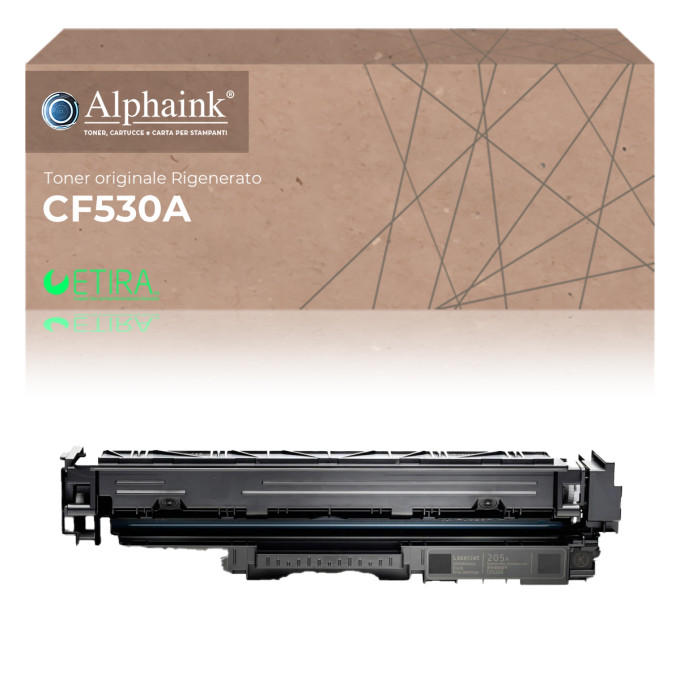 Toner Originale Rigenerato HP 205A CF530A Nero