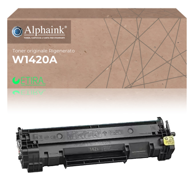 Toner Originale Rigenerato HP W1420A 142A Nero