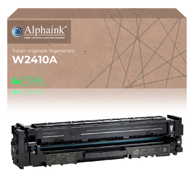 Toner Originale Rigenerato per HP W2410A 216A Nero CON CHIP
