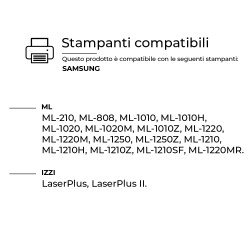 Toner Samsung ML-1210D3 Nero Compatibile Toner Samsung ML-1210D3 Nero Compatibile