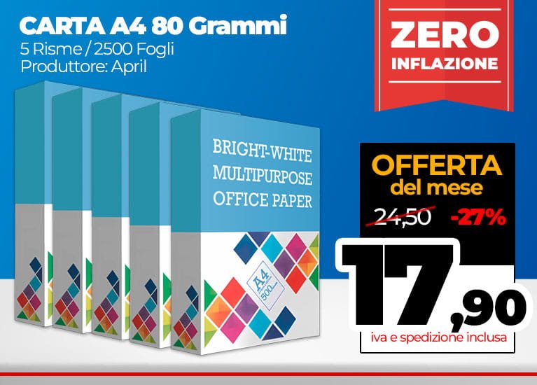 Promo toner e cartucce