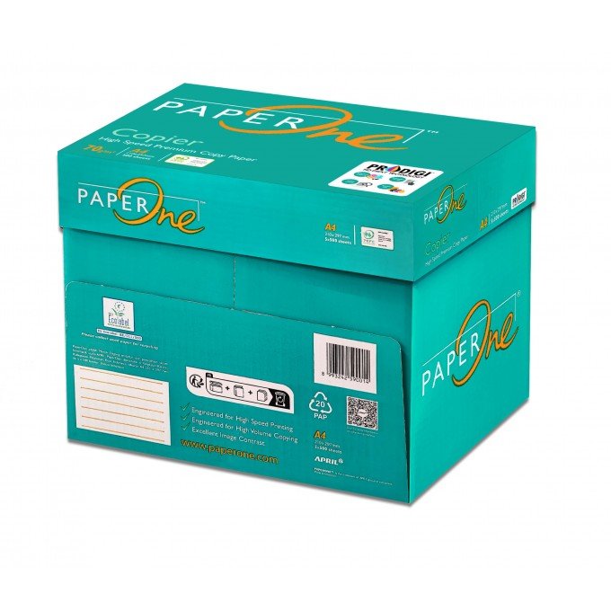Carta A4 per ufficio 75 gr - PaperOne - 5 risme
