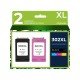 Cartucce Hp 302XL Nera + Colore Rigenerate Cartucce Hp 302XL Nera + Colore Rigenerate
