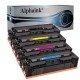 4 Toner HP W2030X-3X 415X Nero + Colore NO CHIP Compatibile 4 Toner HP W2030X-3X 415X Nero + Colore NO CHIP Compatibile
