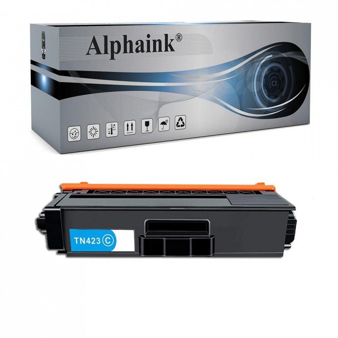 Toner Brother TN-423C Ciano Compatibile Toner Brother TN-423C Ciano Compatibile