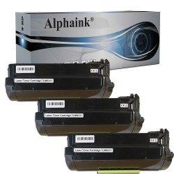 3 Toner Lexmark MS317 51B2000 Nero Compatibile 3 Toner Lexmark MS317 51B2000 Nero Compatibile