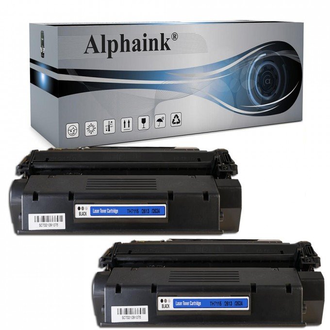2 Toner HP C7115A Nero Compatibili 2 Toner HP C7115A Nero Compatibili