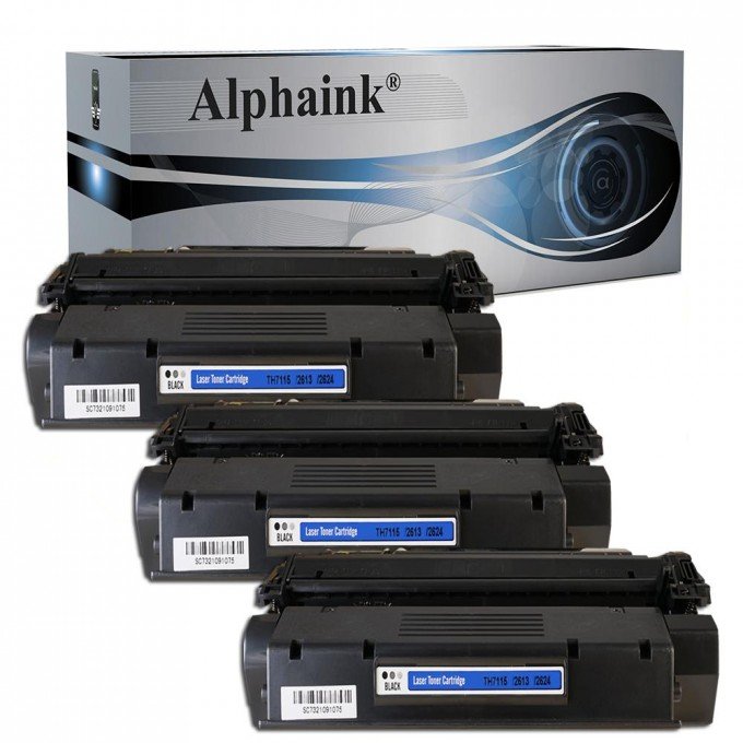 3 Toner HP C7115A Nero Compatibili 3 Toner HP C7115A Nero Compatibili