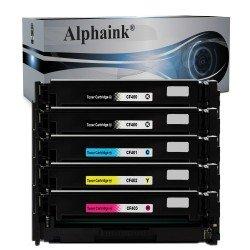 5 Toner HP CF400-3A 201A Nero + Colore Compatibili 5 Toner HP CF400-3A 201A Nero + Colore Compatibili