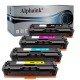 4 Toner HP CF540-3A 203A Nero + Colore Compatibili 4 Toner HP CF540-3A 203A Nero + Colore Compatibili