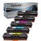 5 Toner HP CF540-3X 203X Nero + Colore Compatibili 5 Toner HP CF540-3X 203X Nero + Colore Compatibili