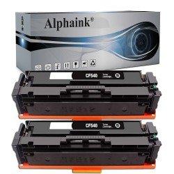 2 Toner HP CF540X 203X Nero Compatibile 2 Toner HP CF540X 203X Nero Compatibile