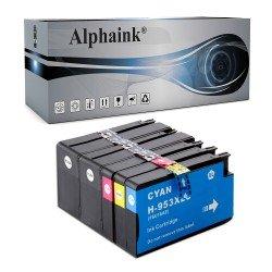 5 Cartucce HP 953XL 3HZ52AE Nero + Colore Compatibile 5 Cartucce HP 953XL 3HZ52AE Nero + Colore Compatibile