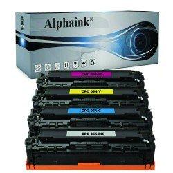 4 Toner Canon CRG - 054H Nero + Colore Compatibile 4 Toner Canon CRG - 054H Nero + Colore Compatibile