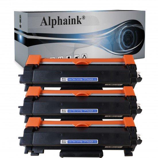 3 Toner Brother TN-2420 Nero Compatibili 3 Toner Brother TN-2420 Nero Compatibili