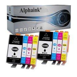 8 Cartucce HP 920XL Nero + Colore Compatibili  8 Cartucce HP 920XL Nero + Colore Compatibili
