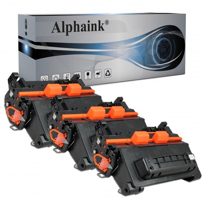 3 Toner HP Laserjet CC364X 64XNero Compatibile 3 Toner HP Laserjet CC364X 64XNero Compatibile