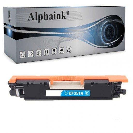 Toner HP CF351A Ciano Compatibile Toner HP CF351A Ciano Compatibile