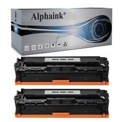 2 Toner HP CB540A-CE320A-CF210X Nero Rigenerato 2 Toner HP CB540A-CE320A-CF210X Nero Rigenerato