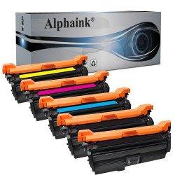 5 Toner HP CE260A Nero Compatibile  5 Toner HP CE260A Nero Compatibile