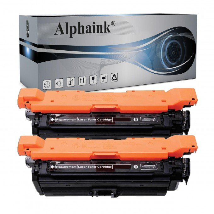 2 Toner HP CE400X 507X Nero Compatibili 2 Toner HP CE400X 507X Nero Compatibili