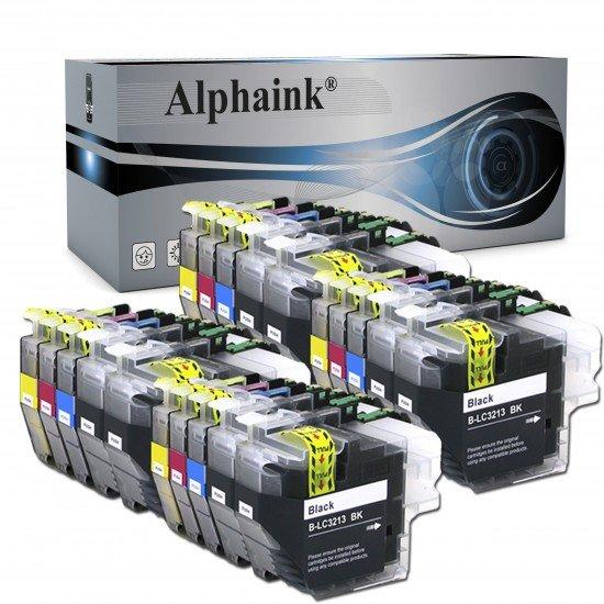 20 Cartucce Brother LC-3213 Nero + Colore Compatibile 20 Cartucce Brother LC-3213 Nero + Colore Compatibile
