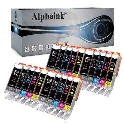 20 Cartucce Canon PGI-570 CLI-571 0372C004  Nero + Colore Compatibili 20 Cartucce Canon PGI-570 CLI-571 0372C004  Nero + Colore Compatibili