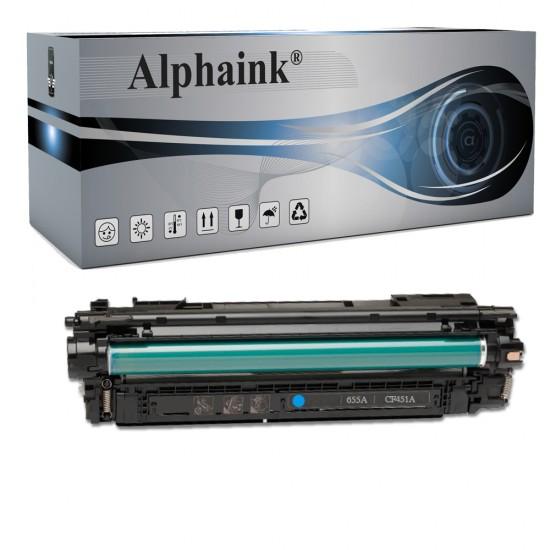 Toner HP CF451A Ciano CHIP Compatibile Toner HP CF451A Ciano CHIP Compatibile