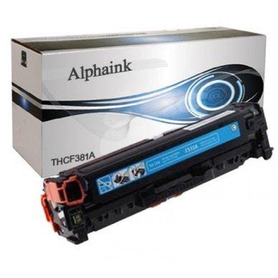 Toner HP CF381A Ciano Compatibile Toner HP CF381A Ciano Compatibile