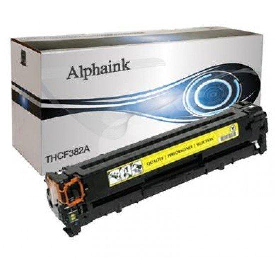 Toner HP CF382A Giallo Compatibile Toner HP CF382A Giallo Compatibile